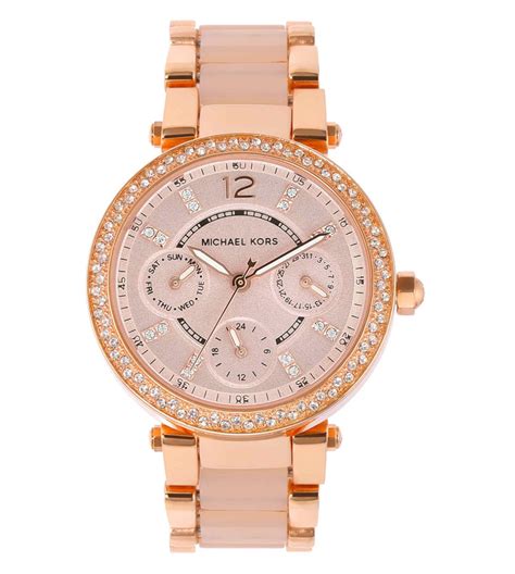 michael kors mk6110 ladies bracelet watch|Michael Kors Women's Chronograph Mini Parker .